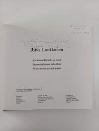 Kirposi kivi ja sana helisi : kivimosaiikkitaide ja runot (signeerattu, tekijän omiste)