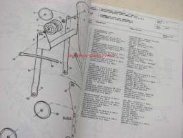 Superfaun 1720-1825 potato harvester spare parts list -perunannostokone, varaosaluettelo