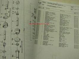 Superfaun 1720-1825 potato harvester spare parts list -perunannostokone, varaosaluettelo