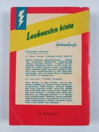 Laukausten hinta : poliisiromaani