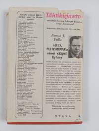 Jees, plitisimppa sanoi vääpeli Ryhmy