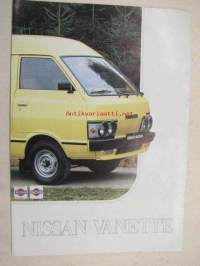 Nissan Vanette -myyntiesite