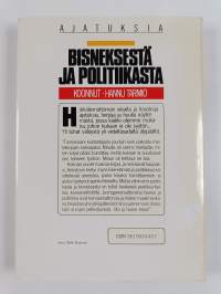 Ajatuksia bisneksestä ja politiikasta (signeerattu, tekijän omiste)