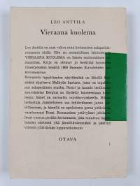 Vieraana kuolema : salapoliisiromaani