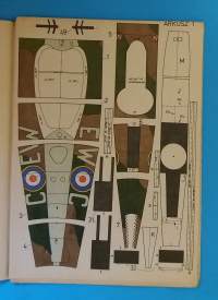 Maly Modelarz 7/1981Samolot Mysliwski Nocny Boulton Paul Defiant. (Sotilaslentokoneet, pahviset mallit)