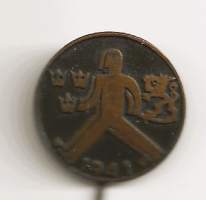 Maaottelumarssi 1941  neulamerkki -  rintamerkki