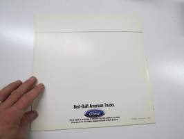 Ford Econoline and Aerostar vans 1989 -myyntiesite / sales brochure