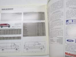 Ford Econoline and Aerostar vans 1989 -myyntiesite / sales brochure
