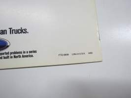 Ford Econoline and Aerostar vans 1989 -myyntiesite / sales brochure