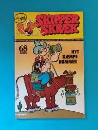 Skipper Skraek - Vinter - Ekstra 1982.  (Sarjakuvat, ulkomaalaiset sarjakuvalehdet, sopiva keräilykappaleeksi, Kippari Kalle)