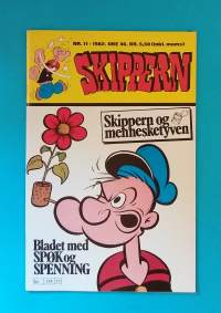 Skippern 11/1982 - Skippern og mennesketyven.  (Sarjakuvat, ulkomaalaiset sarjakuvalehdet, sopiva keräilykappaleeksi, Kippari Kalle)
