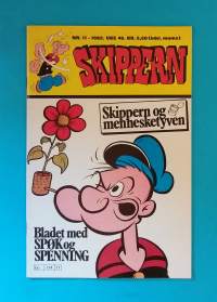 Skippern 11/1982 - Skippern og mennesketyven.  (Sarjakuvat, ulkomaalaiset sarjakuvalehdet, sopiva keräilykappaleeksi, Kippari Kalle)