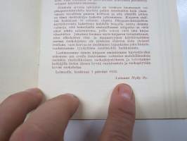 Loimaan Mylly Oy -Hiutaleruokien keitto-ohjeita (1932)
