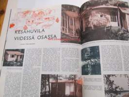 Me Naiset 1959 nr 6, Kesäinen Helsinki, Kyllikki Härkäpää muotikorut kuva Claire Aho, Hattu ja minä - Nostakaamme tytölle hattua - Carita Järvinen, Akateemista arkea