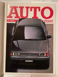 Auto uutiset 1988 nr 4- Aro-Yhtymä Oy Asiakaslehti (Nissan, Chrysler)