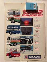 Auto uutiset 1988 nr 4- Aro-Yhtymä Oy Asiakaslehti (Nissan, Chrysler)