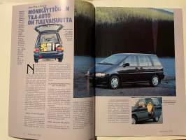 Auto uutiset 1989 nr 1 - Aro-Yhtymä Oy Asiakaslehti (Nissan, Chrysler), Nissan 200 SX uusi urheiluauto