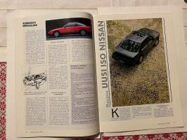 Auto uutiset 1989 nr 1 - Aro-Yhtymä Oy Asiakaslehti (Nissan, Chrysler), Nissan 200 SX uusi urheiluauto