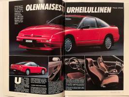 Auto uutiset 1989 nr 1 - Aro-Yhtymä Oy Asiakaslehti (Nissan, Chrysler), Nissan 200 SX uusi urheiluauto