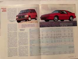 Auto uutiset 1989 nr 1 - Aro-Yhtymä Oy Asiakaslehti (Nissan, Chrysler), Nissan 200 SX uusi urheiluauto