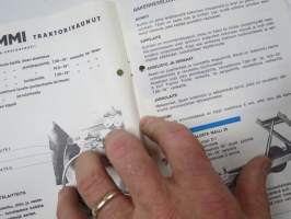 Nummi traktoriperävaunut 3, 4, 5 tonnia -myyntiesite