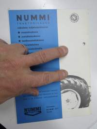 Nummi traktoriperävaunut 3, 4, 5 tonnia -myyntiesite