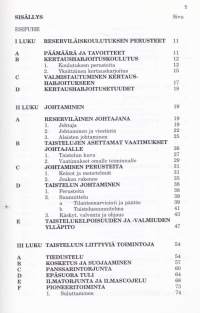 Reserviläisjohtajan opas, 1996. 5.p.