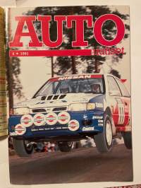 Auto uutiset 1991 nr 4 - Aro-Yhtymä Oy Asiakaslehti (Nissan, Chrysler), Subaru SVX, Nissan TRI-X