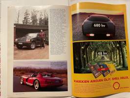Auto uutiset 1993 nr 2 -Nissan asiakaslehti (Nissan, Chrysler), Nissan mallisto 1993