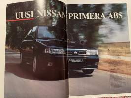 Auto uutiset 1994 nr 4 -Nissan asiakaslehti (Nissan, Chrysler), Nissan Primera ABS, Jeep Grand Cherokee - Bengt Ekman Vaasa