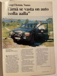 Auto uutiset 1994 nr 4 -Nissan asiakaslehti (Nissan, Chrysler), Nissan Primera ABS, Jeep Grand Cherokee - Bengt Ekman Vaasa