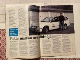 Auto uutiset 1994 nr 4 -Nissan asiakaslehti (Nissan, Chrysler), Nissan Primera ABS, Jeep Grand Cherokee - Bengt Ekman Vaasa