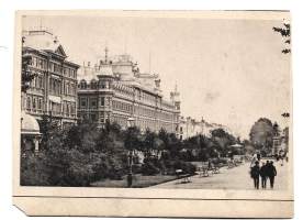 Helsinki Esplanadi    - valokuva  10x14 cm kova pohja