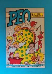 Peo 13/1978.  (Sarjakuvat, ulkomaalaiset sarjakuvalehdet, sopiva keräilykappaleeksi)
