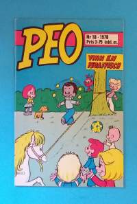 Peo 18/1978.  (Sarjakuvat, ulkomaalaiset sarjakuvalehdet, sopiva keräilykappaleeksi)