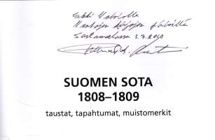 Suomen sota 1808-1809  - taustat, tapahtumat, muistomerkit