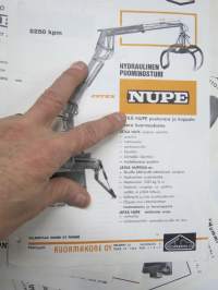 Nummi Jätkä Nupe hydraulinen puominosturi  -myyntiesite