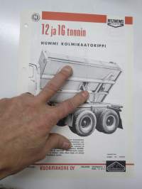 Nummi kolmikaatokippi 12 ja 16 ton -myyntiesite