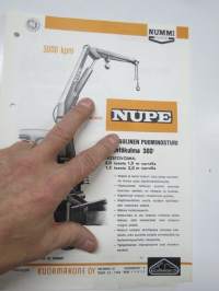 Nummi Pikku Nupe hydraulinen puominosturi -myyntiesite