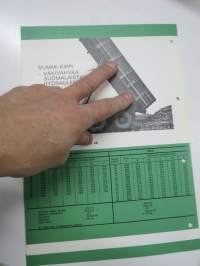Nummi taaksekaatokipit mallit 132-4 ja 152-5 / kehtokipit -myyntiesite