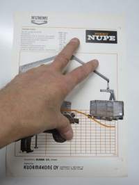 Nummi Uusi Pikku Nupe 3000 hydraulinen puominosturi kääntökulma 390 astetta -myyntiesite