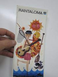 Rantaloma lomakeskukset Puuponsaari, Summassaari, Laajavuori, Joutsenlampi -esite