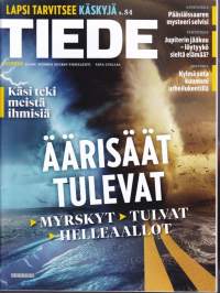 Tiede N:o 12/2024. Äärisäät tulevat. Jupiterin jääkuu. Käsi teki meistä ihmisiä. Kylmä sota kuumeni urheilukentillä. Lapsi tarvitsee käskyjä.