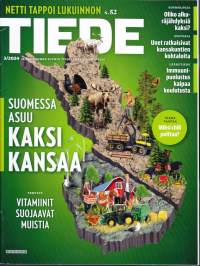 Tiede N:o 3/2024. Netti tappoi lukuinnon. Suomessa asuu 2 kansaa. Vitamiinit suojaavat muistia. Immuunipuolustus kaipaa koulutusta. Oliko alkuräjähdyksiä kaksi?