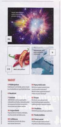 Tiede N:o 3/2024. Netti tappoi lukuinnon. Suomessa asuu 2 kansaa. Vitamiinit suojaavat muistia. Immuunipuolustus kaipaa koulutusta. Oliko alkuräjähdyksiä kaksi?