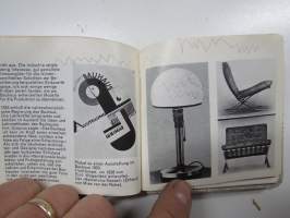 Rosenthal Studio-Line 1968 taskukalenteri, runsas tuotekuvitus mm. Tapio Wirkkala, Björn Wiinblad, Raymond Loewy, E. Fischer-Treyden, Carl Aublöck, Theo Baumann