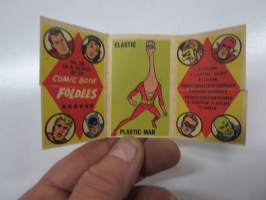 Comic book foldies -keräilykuva Elastic Plastic Man nr 38 / 44