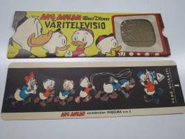 Aku Ankan Väritelevisio, 1 ohjelmaliuska -tilaajalahja 1960