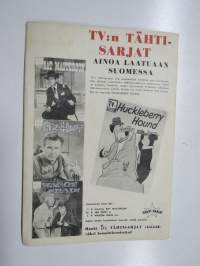 TV:n Tähtisarjat 1960 nr 6 Huckleberry Hound -sarjakuvalehti