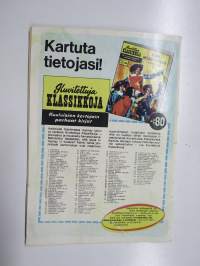 Matkalla avaruuteen 1966 nr 10 Robinsonit laavavirralla -sarjakuvalehti